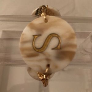 One “S” bourbon and boweties bracelet